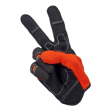 Guantes Biltwell Moto - naranja/negro