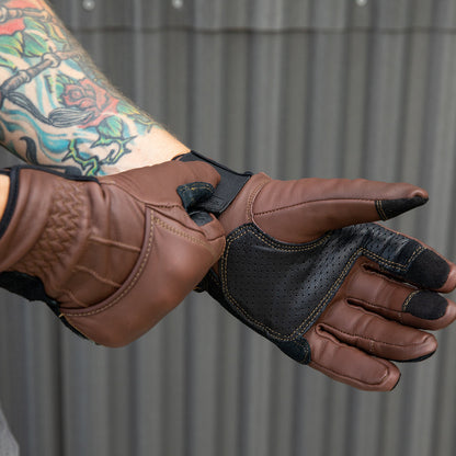 Guantes Biltwell Belden - chocolote/negro