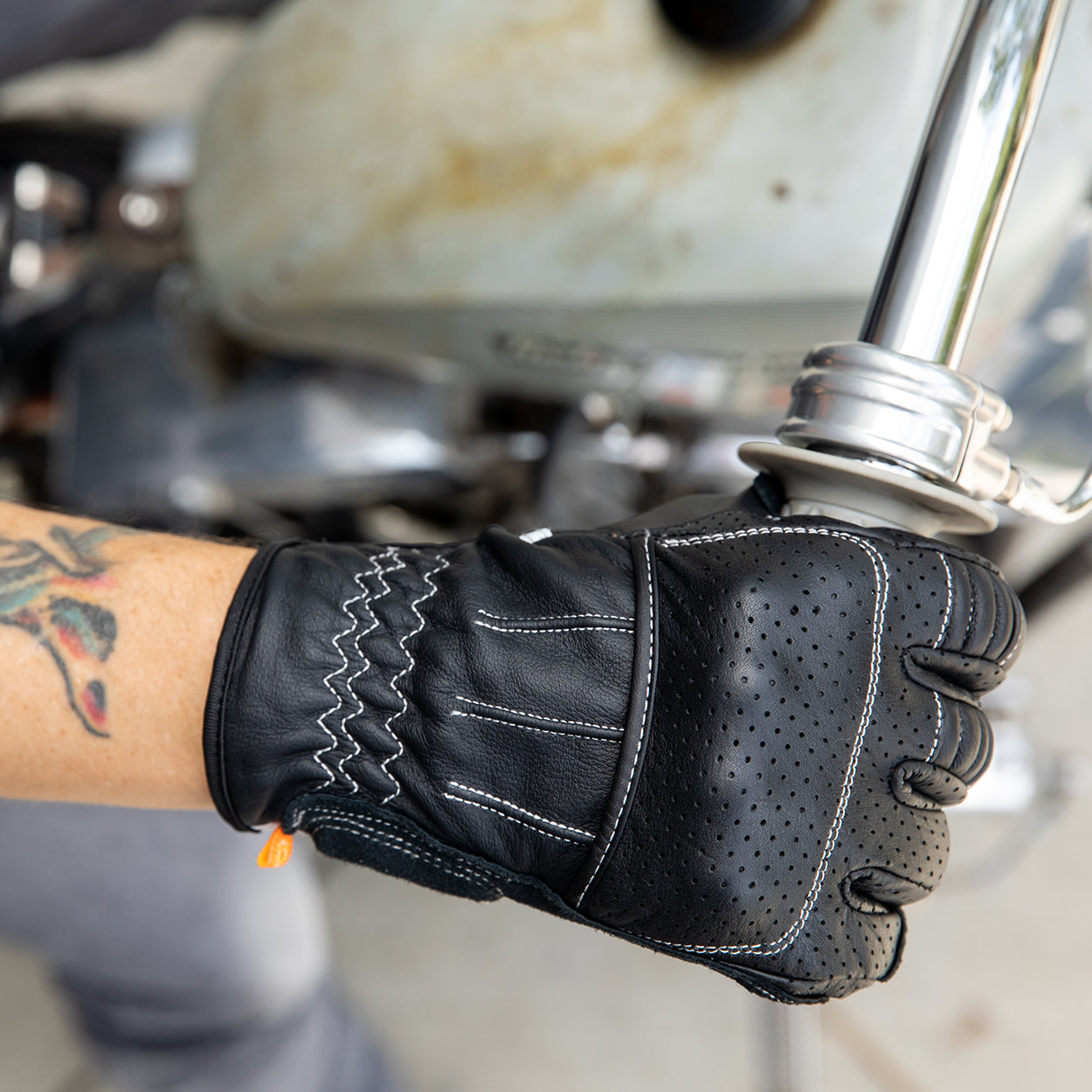 Guantes Biltwell Borrego - negro/cement