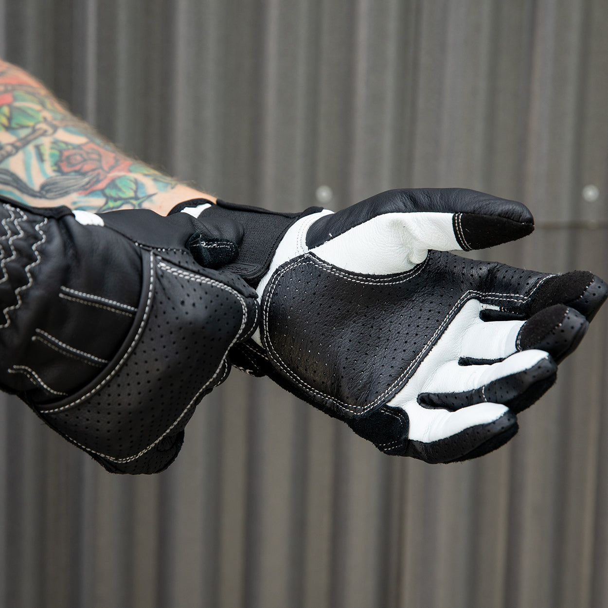 Guantes Biltwell Borrego - negro/cement