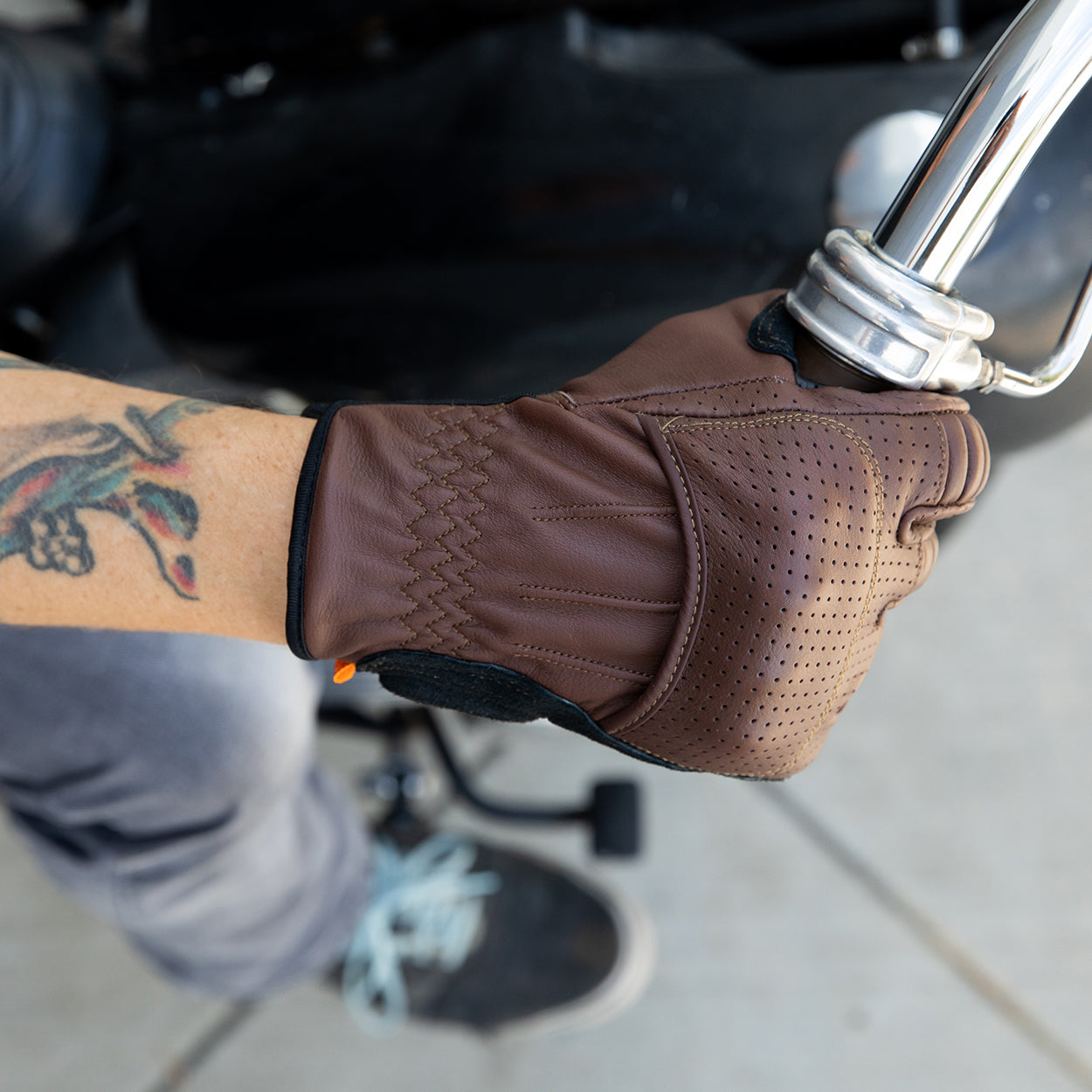 Guantes Biltwell Borrego - chocolate