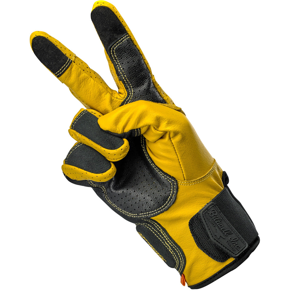 Guantes Biltwell Borrego - oro/negro