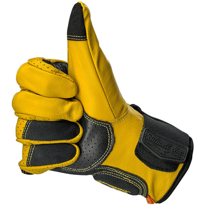 Guantes Biltwell Borrego - oro/negro