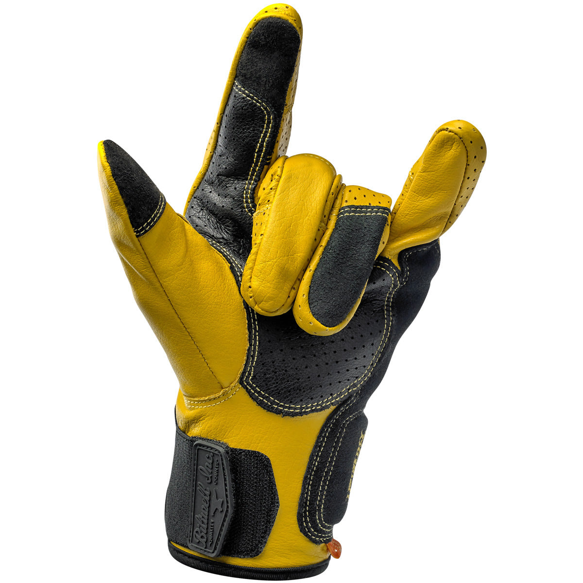 Guantes Biltwell Borrego - oro/negro