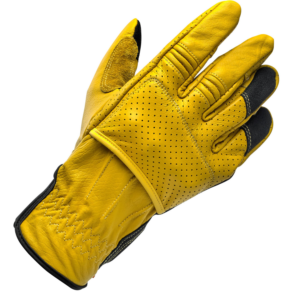 Guantes Biltwell Borrego - oro/negro