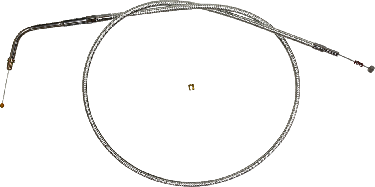 Cable trenzado Sterling Chromite II® para Harley-Davidson — Ralentí - Cable ralentí trenzado Sterling Chromite II® para Harley-Davidson - 31-3/4"
