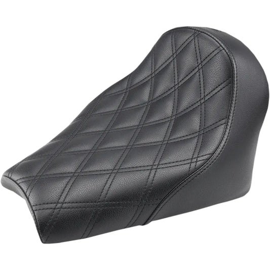 Renegade Solo Seat - Lattice Stitched - Black