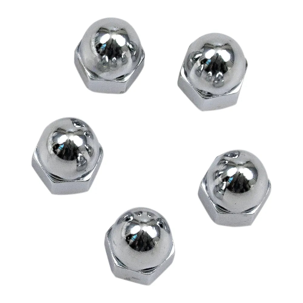Tuercas bellota 1/2"-20 cromo