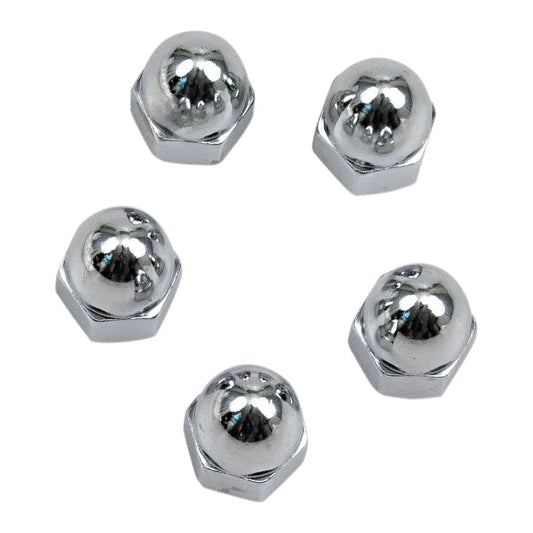 Tuercas bellota 1/2"-20 cromo