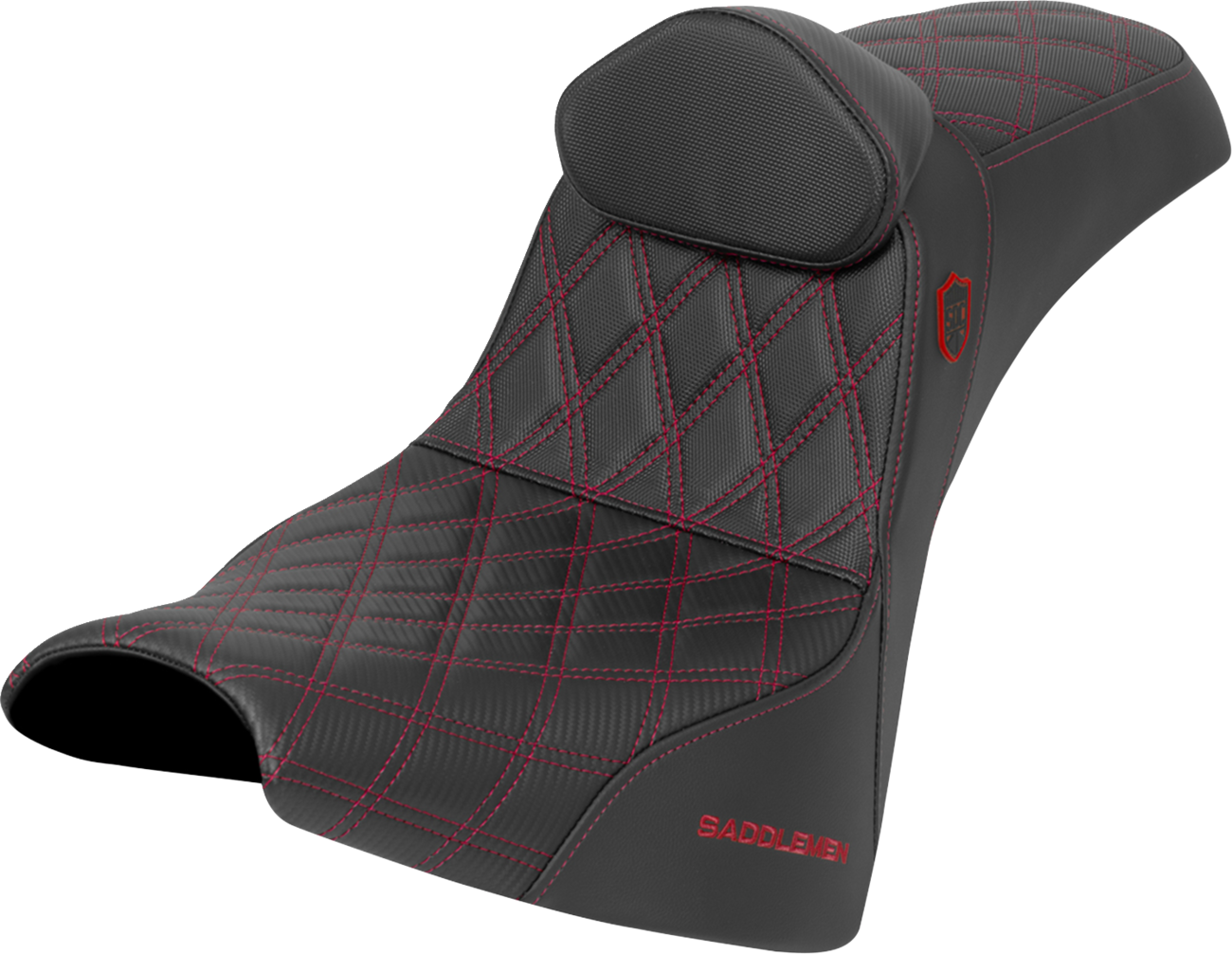 Asiento Pro Series SDC Performance Grip - Asiento Pro Series SDC Performance - con respaldo - Puntada roja - Pinza - FXBB/FXST '18 -'25