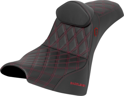 Asiento Pro Series SDC Performance Grip - Asiento Pro Series SDC Performance - con respaldo - Puntada roja - Pinza - FXBB/FXST '18 -'25