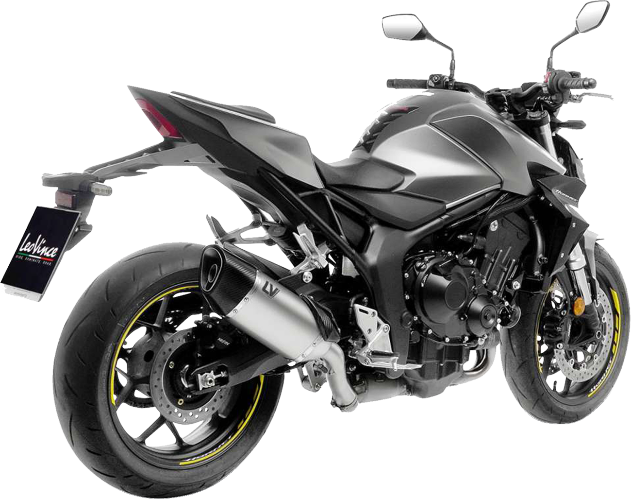 Silenciador Slip-On LV-14 R - Silenciador Slip-On LV-14 R - Titanio - Honda CB 1000 Hornet
