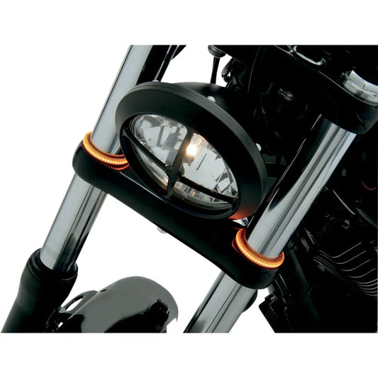 Direccionales LED para tubos de suspension WRAPZ® 49 mm - humo