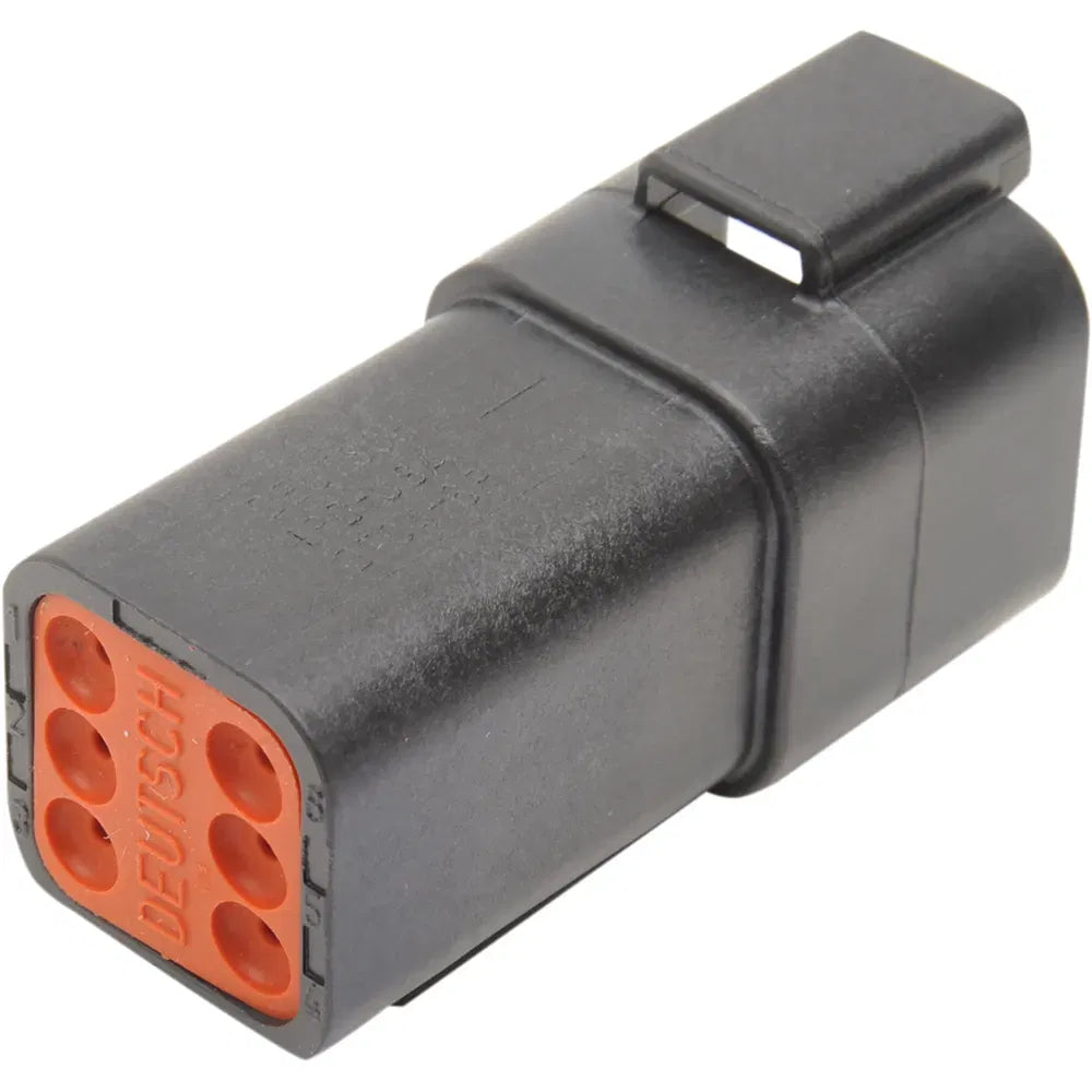 Deutsch Receptacle - 6 Pin - Black