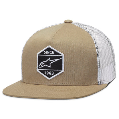 Gorra Alpinestars Bolt Trucker - Arena/Blanco