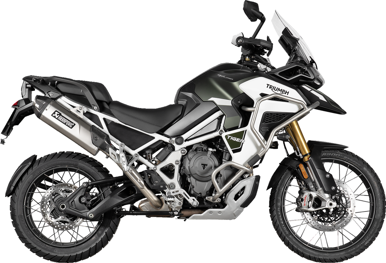 Escape Akrapovic - Slip-On Line Muffler - Titanium