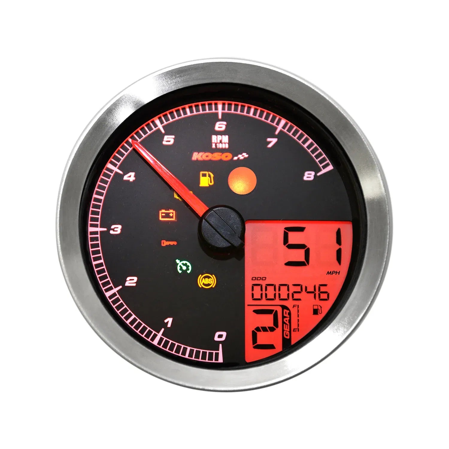 Hd-04 velocímetro/tacómetro