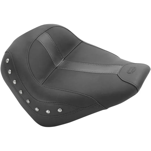 Solo Seat - Black - Vinyl - Studded - Scout