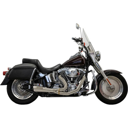 Sistema de escape Ripper 2 en 1 - Sistema de escape Ripper 2 en 1 - Corto - Inoxidable - Softails Twin Cam