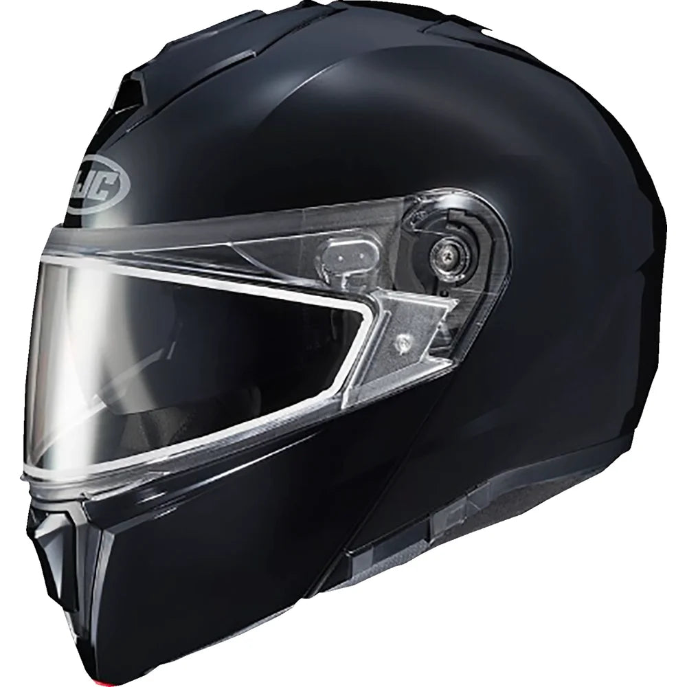 Casco i90 solid snow negro