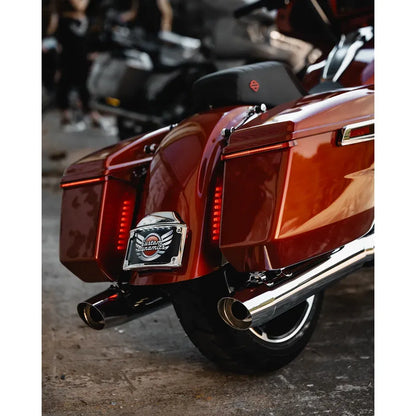 Luces led de perfil bajo para alforjas