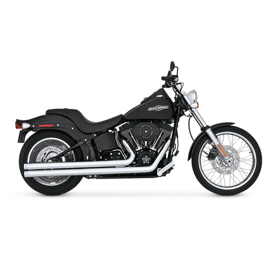 Escapes Vance & Hines Big Shots cromo H-D Softail 1986 a 2011