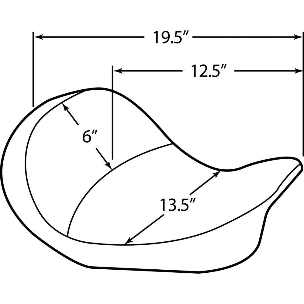 Asiento individual con opción de respaldo ez glide ii™