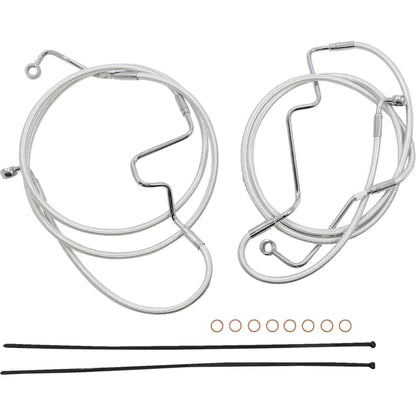 Kit de instalación de manillar de diseñador Sterling Chromite II® - Kit de instalación de manillar de diseñador Sterling Chromite II® - 15"-17" - FLHR '21-'22