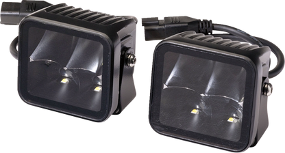 Luz cúbica serie Black-Out de 3"