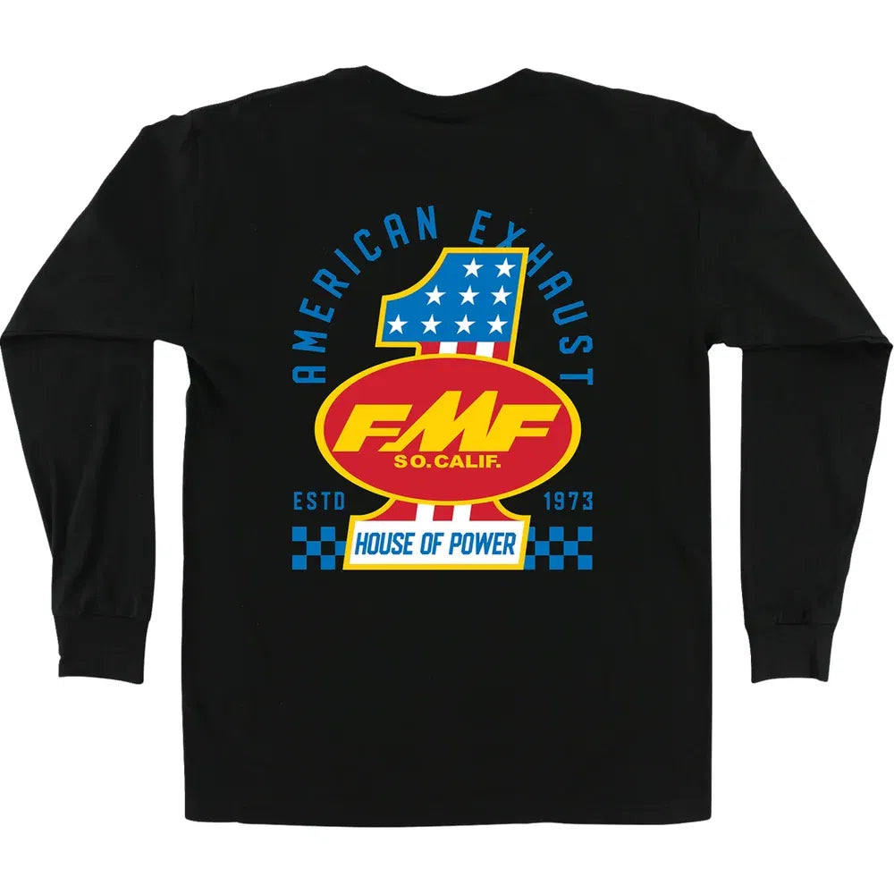 Playera de manga larga america first