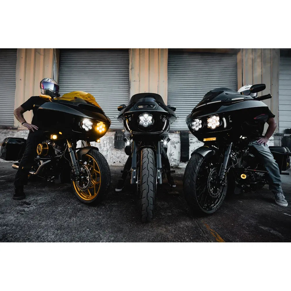Kit combinado de faros delanteros y faros antiniebla shark demon®