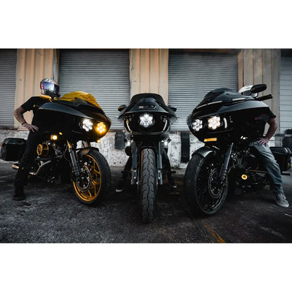 Kit combinado de faros delanteros y faros antiniebla shark demon®