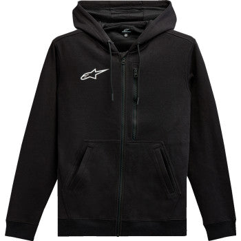 Sudadera con Capucha Alpinestars Asymmetrical- Negra