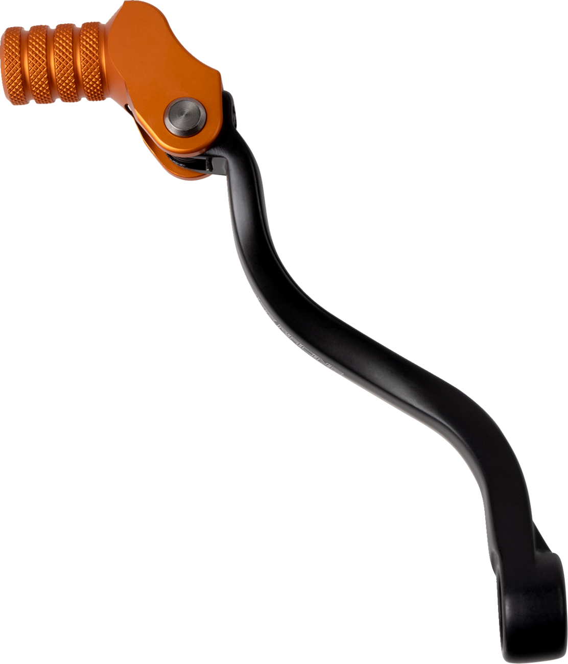 Palanca de cambio forjada - Palanca de cambio - Naranja - Desplazamiento de 20 mm