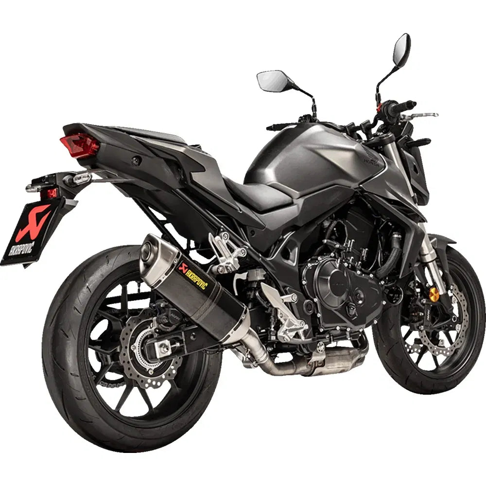 Silenciador slip-on line - fibra de carbono - honda cb750 hornet