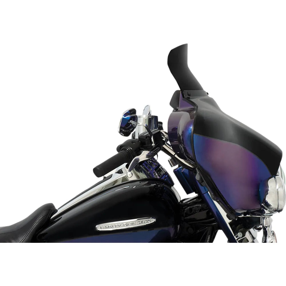Batwing Spoiler Shield - 6.5" - Dark Black Smoke