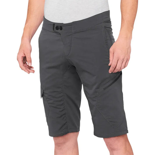 Shorts 100% Ridecamp  - gris