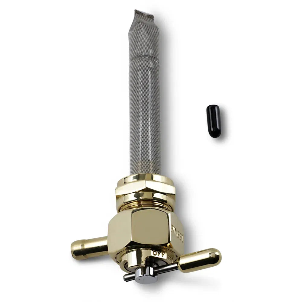 Hex Fuel Valve -  Brass - 22mm