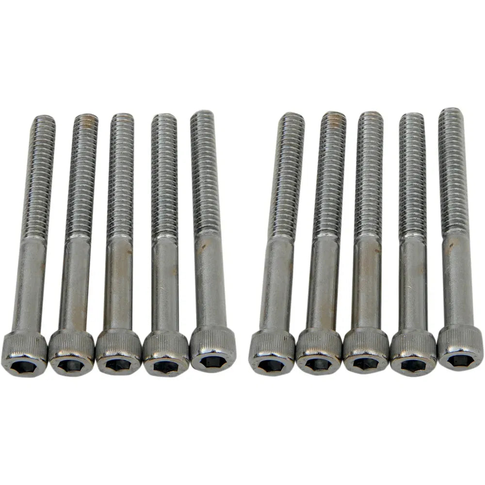 Tornillos allen estriado 1/4-20 X 2 1/4" cromo