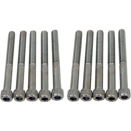Tornillos allen estriado 1/4-20 X 2 1/4" cromo