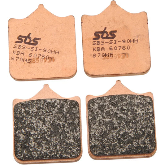 Pastillas de freno delanteras sinterizadas hs street excel