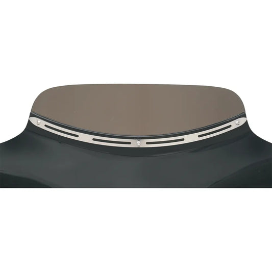 Fairing Windshield Trim - Stainless Steel - Slotted - Slim