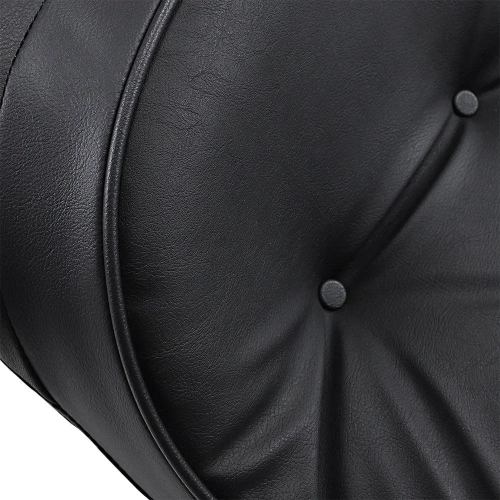 Asiento touring de cuero para 2 personas compatible con respaldo: almohada