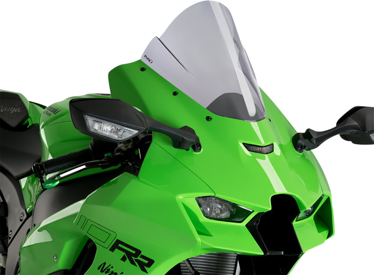 Parabrisas Z-Racing - Parabrisas de carrera - 12-1/2" - Ahumado - Ninja ZX-10R