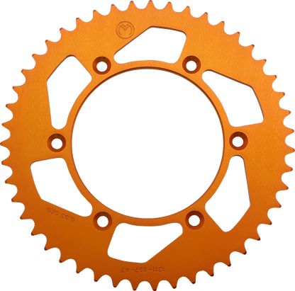 Corona Trasera Aluminio - Corona Trasera - Aluminio - 47 Dientes - Naranja - Husaberg/Husqvarna/KTM