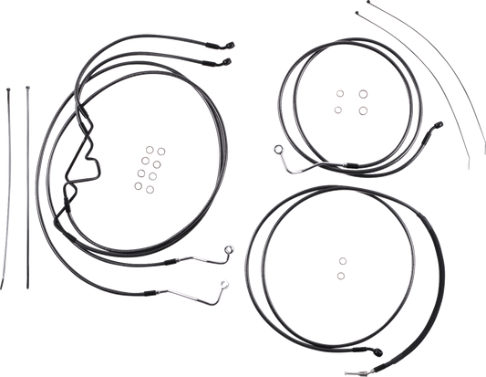 Kit de instalación de manillar de diseño Black Pearl™ - Kit de instalación de manillar de diseño Black Pearl™ - 10" - FLTR '17-'20