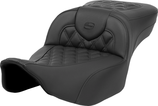Asiento Saddlemen Roadsofa™ Extended Reach Heated Lattice Stitch W/O FLT/FLH ’23-‘24 0801-2040