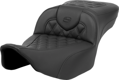 Asiento Saddlemen Roadsofa™ Extended Reach Heated Lattice Stitch W/O FLT/FLH ’23-‘24 0801-2040