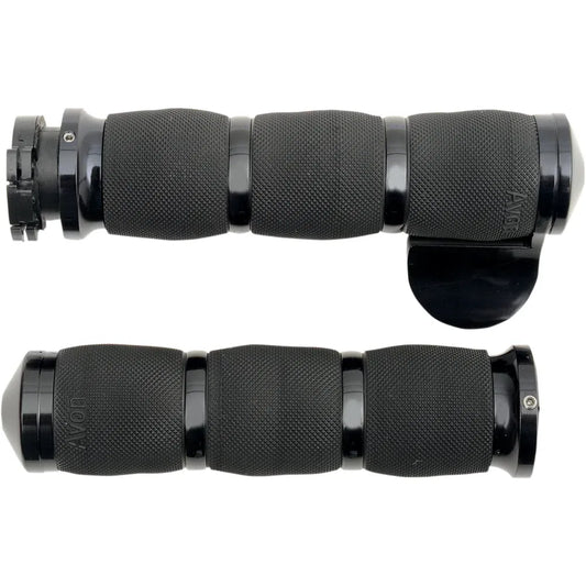 Puños con amortiguación de aire de 3 anillos: incluye acelerador