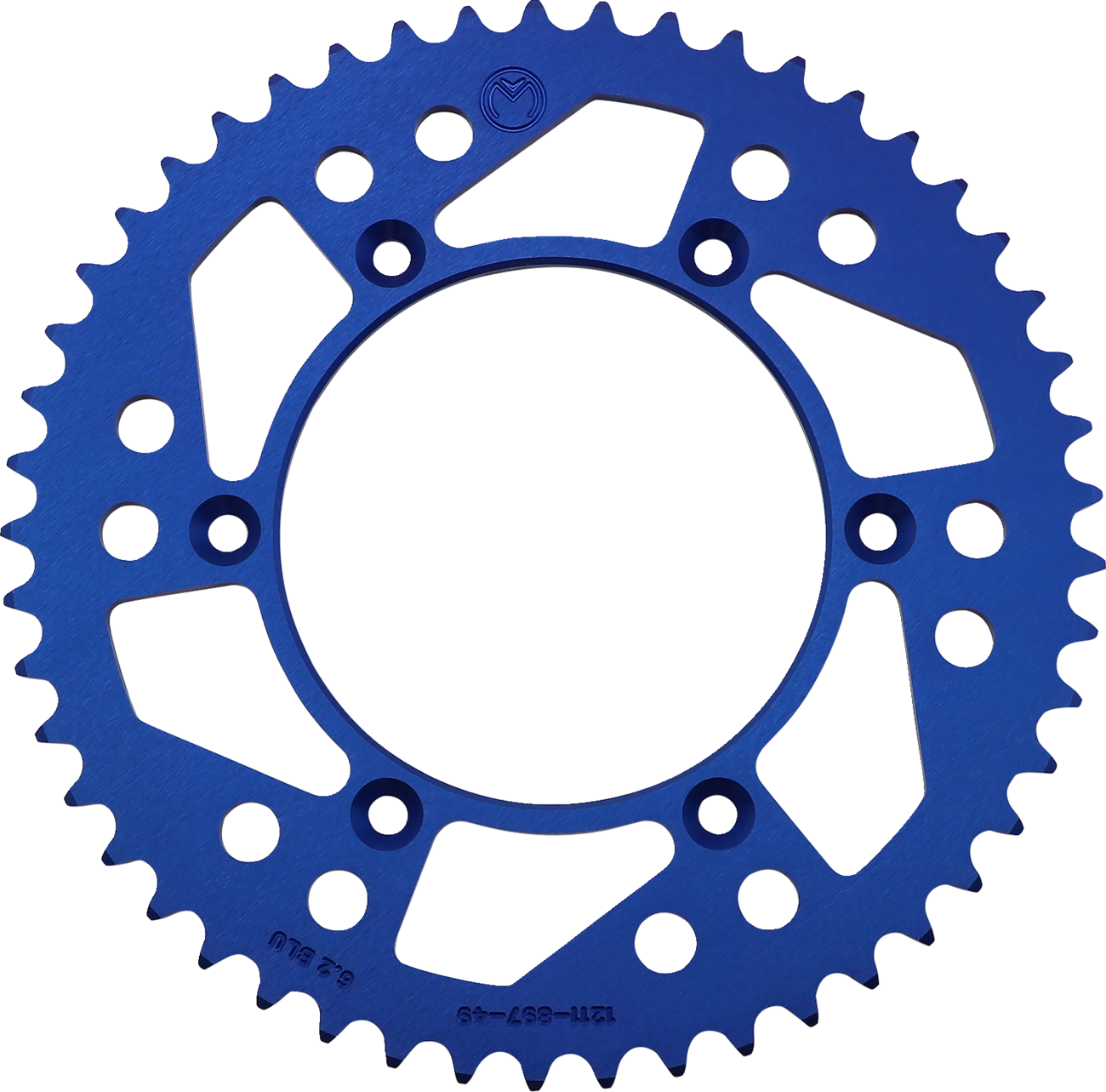Corona Trasera Aluminio - Corona Trasera - Aluminio - 49 Dientes - Azul - Husaberg/Husqvarna/KTM